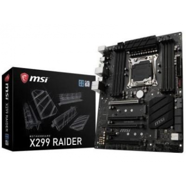 Материнская плата MSI X299 RAIDER ATX