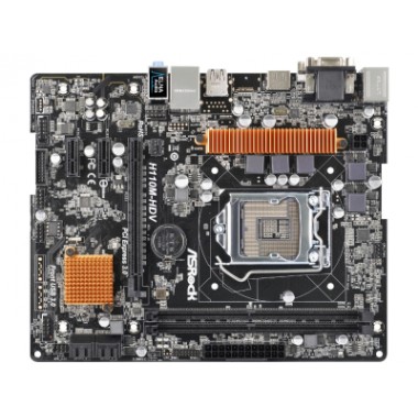 Материнская плата ASRock H110M-HDV