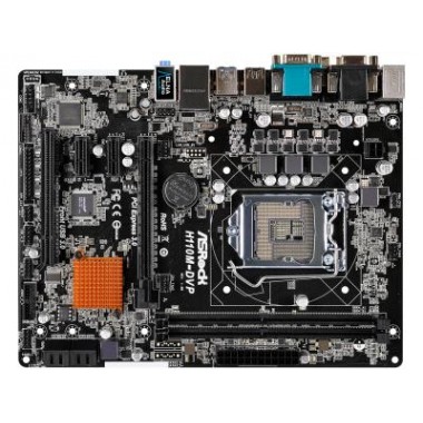 Материнская плата ASRock H110M-DVP BOX