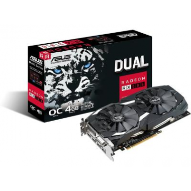 Видеокарта ASUS RX AMD Radeon RX 580 DUAL OC (DUAL-RX580-O8G) BOX