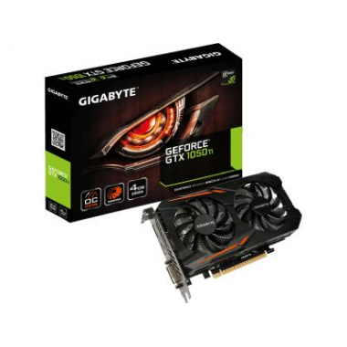 Видеокарта GIGABYTE GeForce GTX 1050 Ti OC 4G (GV-N105TOC-4GD) BOX