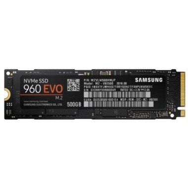 SSD-накопитель Samsung NVMe SSD 960 EVO MZ-V6E500BW 500Gb