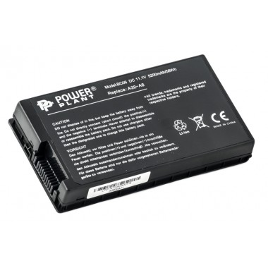 Аккумулятор PowerPlant для ноутбуков ASUS A8, F8 (A32-A8, AS8000LH) 11.1V 5200mAh